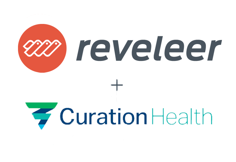 Reveleer and Curation Health logos